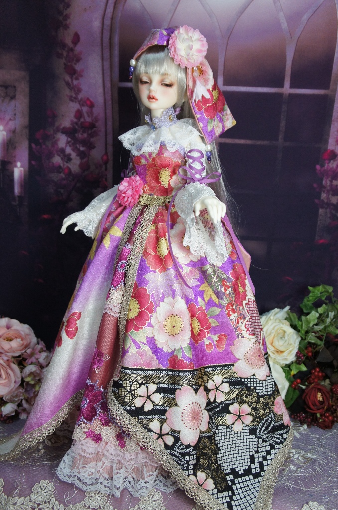 和装ドレス～桃色桜